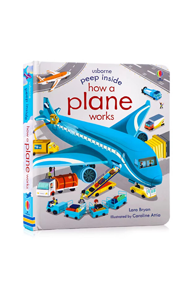 Plane Usborne Peep Inside How Works Series Scientific Knowledge Learning Picture Book in English Dai