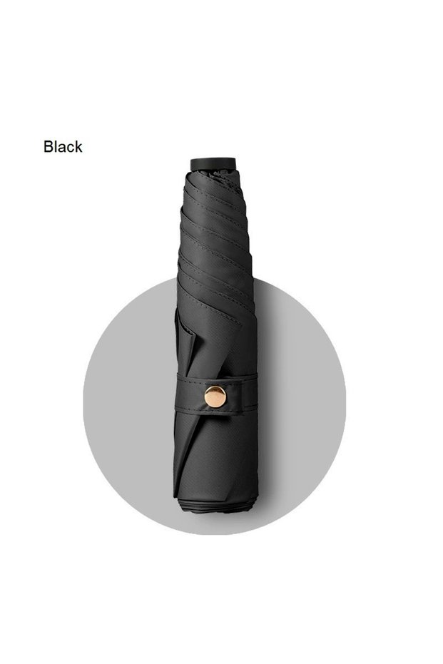 metal-fiber composite 6K Black Ultra-light UPF50+ Umbrella Carbon Fiber Sun UV Protection Portable U