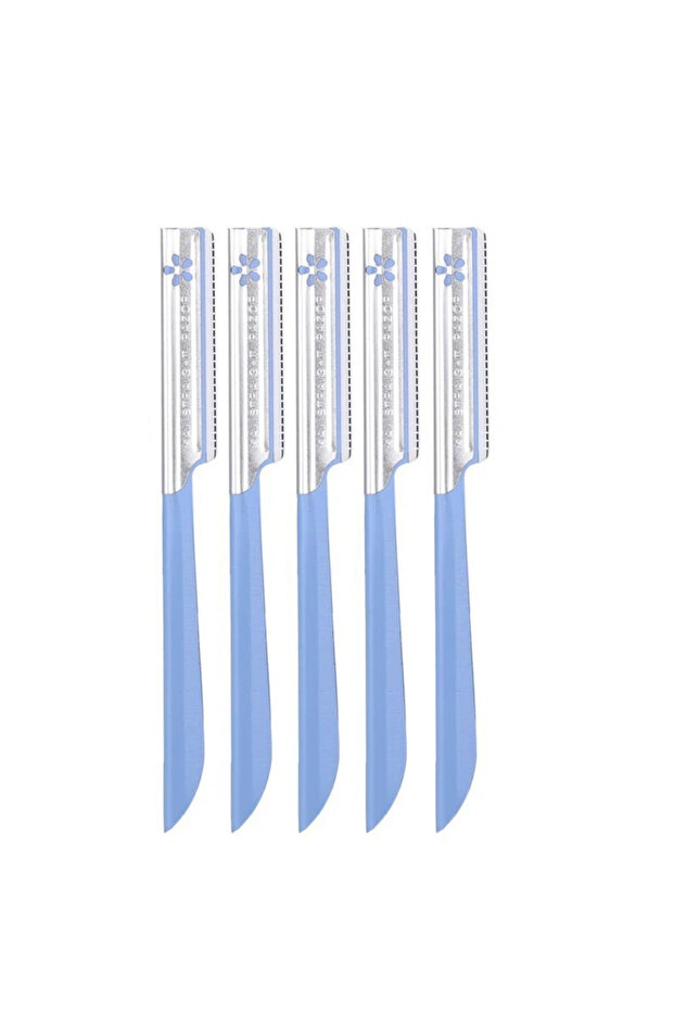 C616-blue 5pcs 5-10pcs Eyebrow Epilator Sets for Women Makeup Beauty Eyebrows Hair Removal Styling T