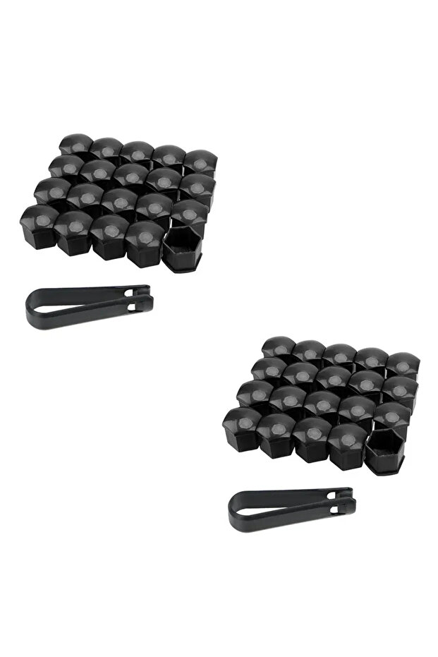 17mm 40pcs Black 17/21/19mm 20PCS Car Wheel Nut Caps Protection Covers Caps Anti-Rust Auto Hub Scre