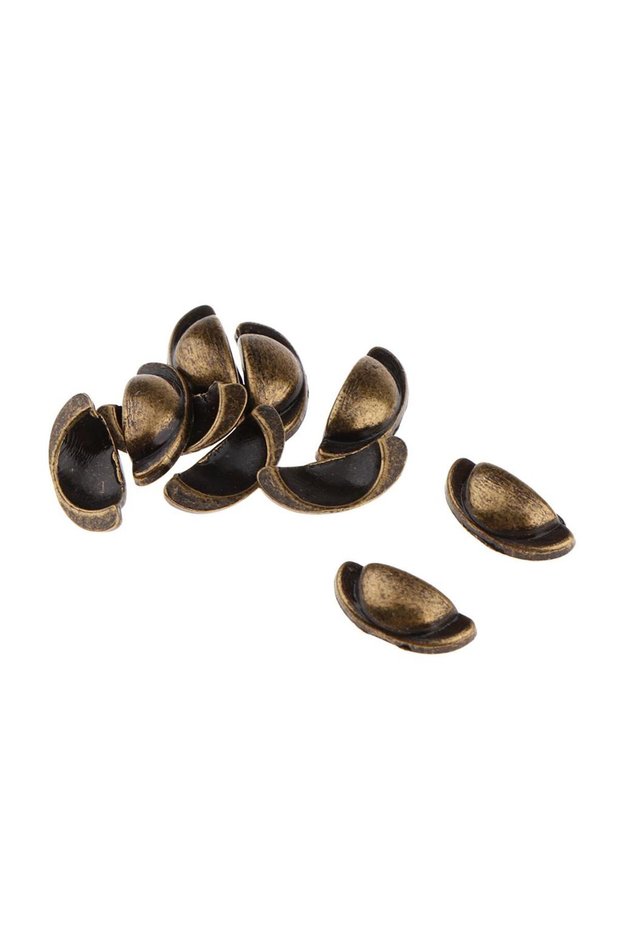 Bronze 1/6 Scale Dollhouse Miniature Furniture 10 Pieces Drawer Door Handles Accessory Tiradores par