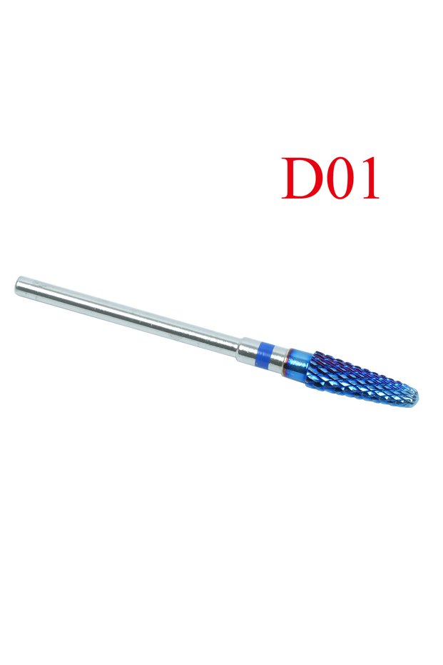 D01 Dental Tungsten Carbide Nail Drill Bits Machine Cutter File Manicure Carbide Nail Drill Bit&Dent