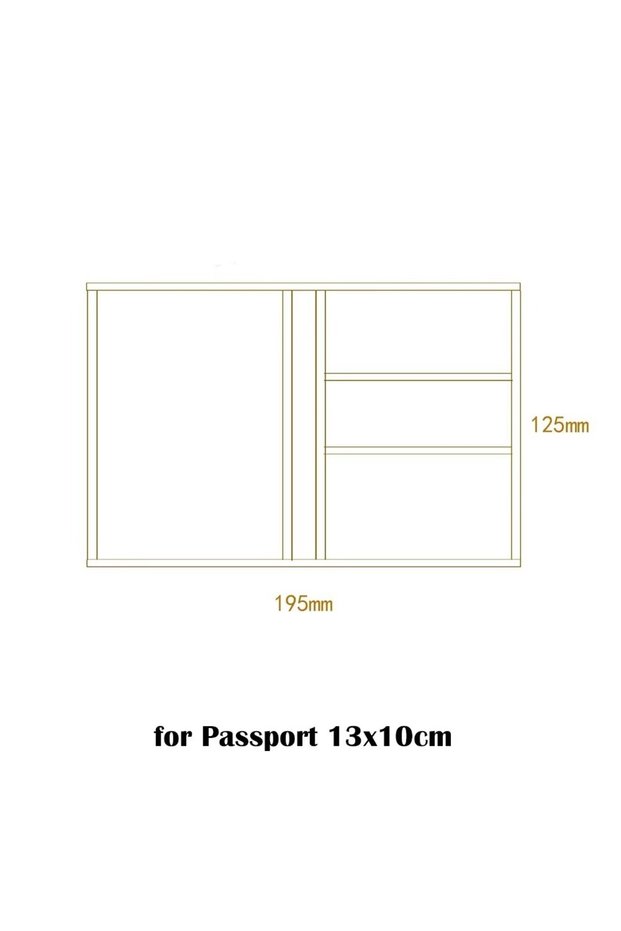 S Oxford Cloth Traveler Notebook Portable Standard/Pocket/Passport Pocket Storage Pouch 3 Size Recei