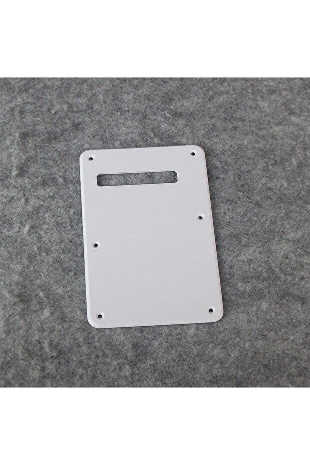 White 1ply FLEOR 1PCS ST Guitar Back Plate Backplate Tremolo Cover Scratch Plate for FD ST SQ Electr