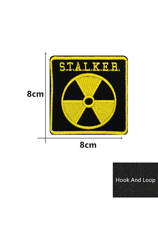 Q6-Hook And Loop Stripe Nuclear Power Plant Radiation STALKER S.T.A.L.K.E.R. Factions Mercenaries Lo