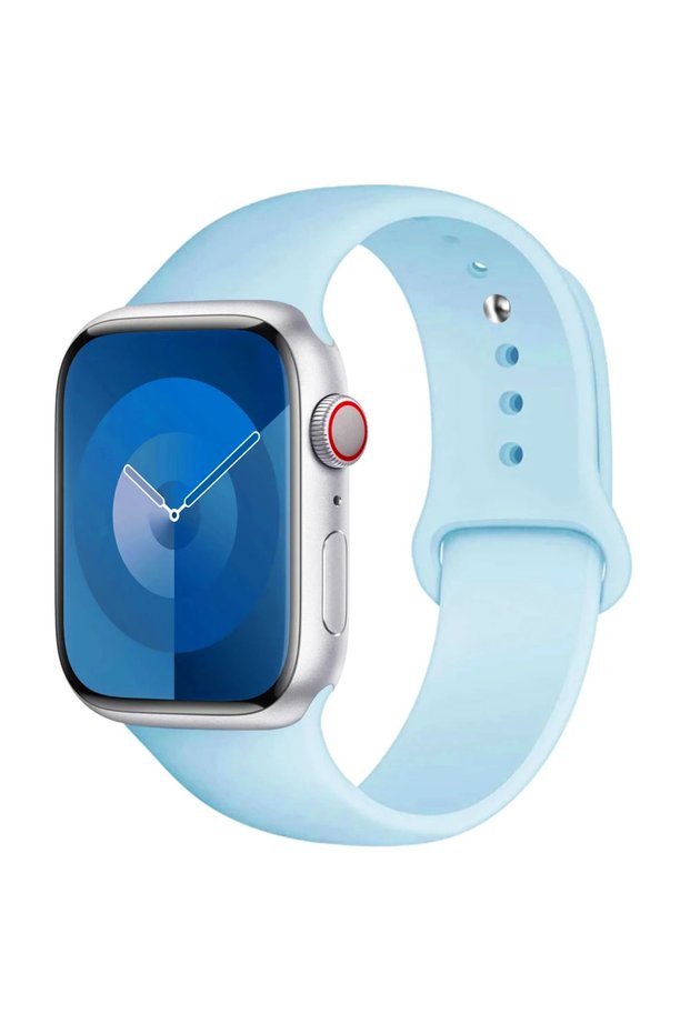 49mm-42-44-45mm S-M 43 Spray green Silicone Band For Apple Watch strap 44mm 45mm 40mm 41mm 42-38mm 4