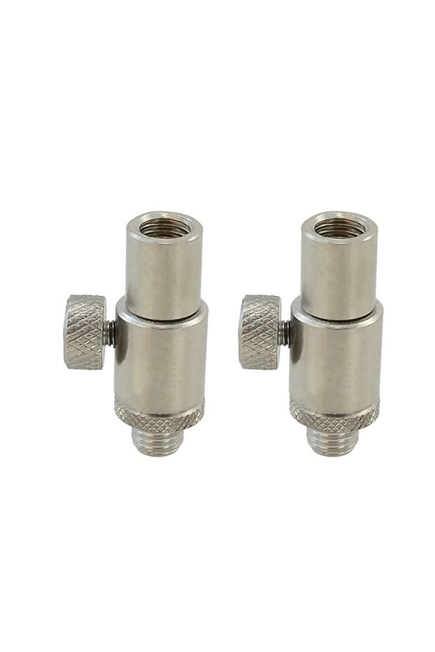 hirisi 2pcs Stainless Steel Quick Release Connector For Carp Fishing Alarms Rod Pod Bank Sticks AQ20