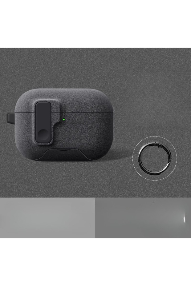 For AirpodPro3 11105 Black A 2025 Case For AirPods Pro 3 Magnetic Automatic Lock Cases Phone Stand H