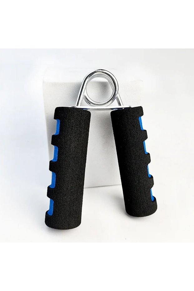 Blue Hand Grip Fitness Arm Trainers Strength Foam Wrist Grippers Rehabilitation Finger Pow Muscle Re