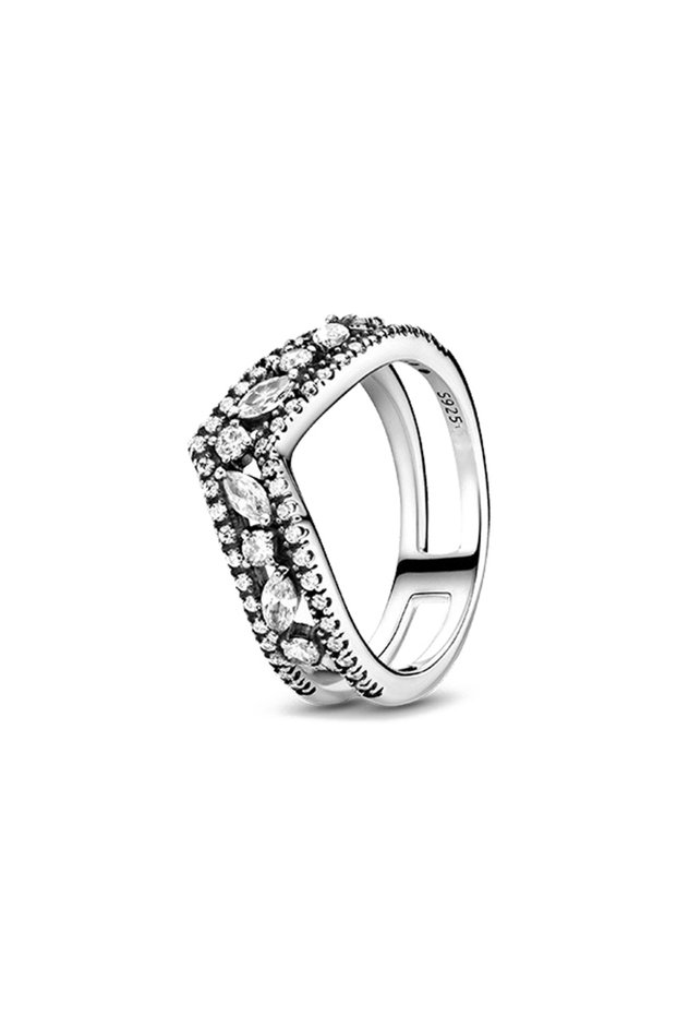 7 R0011 New White Series Original 925 Sterling Silver Women Finger Rings for Women Silver Dai