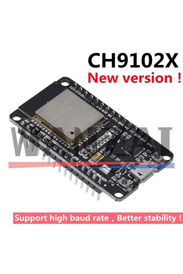 ESP32-CH9102X 1 قطعة لوحة تطوير ESP32 واي فاي + بلوتوث استهلاك طاقة منخفض للغاية ثنائي النواة ESP-
