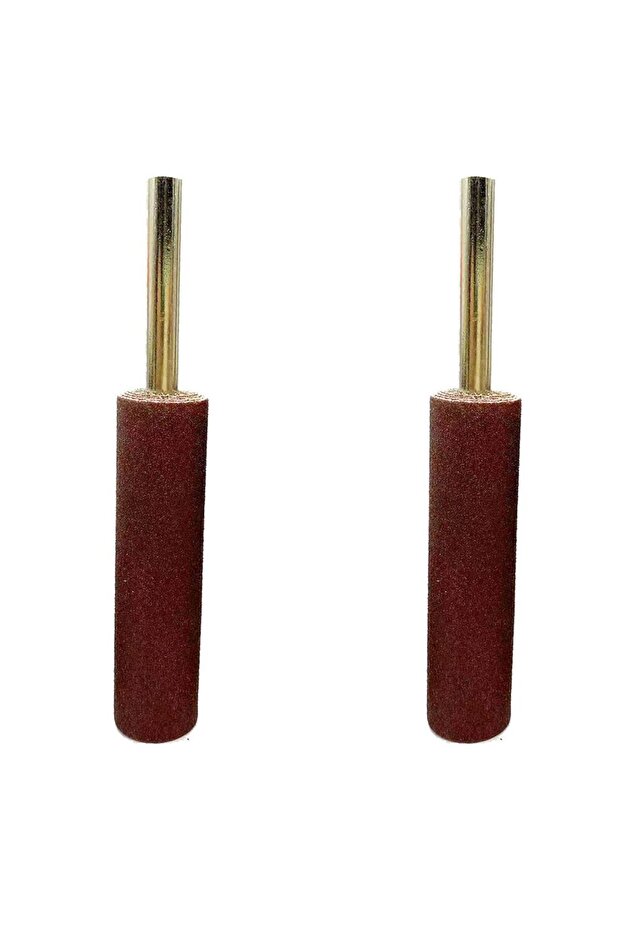 80 Grit 2Pcs Sandpaper With Steel Shank Polishing Grinding Sand Paper Practical Drill Accessories Hi