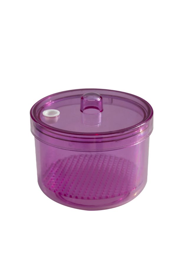 Purpel PIORPOY Dental Tools Dental Disinfection Box Burs Block Drills Sterilization Box Heat-Resista