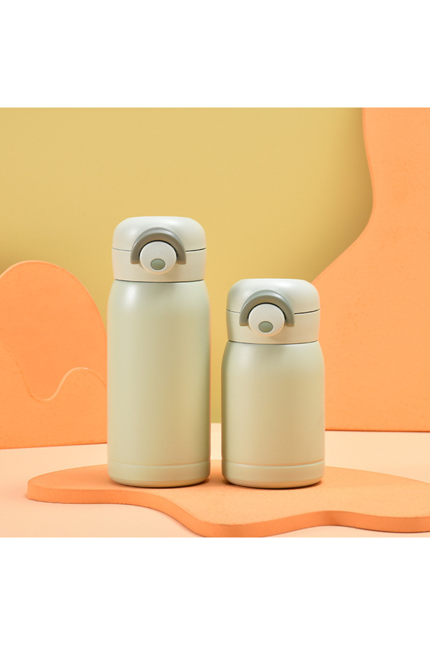 200ML Green 200ML/300ML Mini Insulated Cup Stainless Steel Pocket Cup Car Vacuum Flasks Coffee Cup P