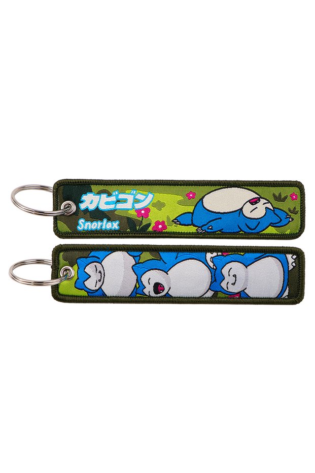12 Cute Anime Elf Embroidery Key Fobs Cool Game Key Tags Keychains for Motorcycles Cars Fashion Key