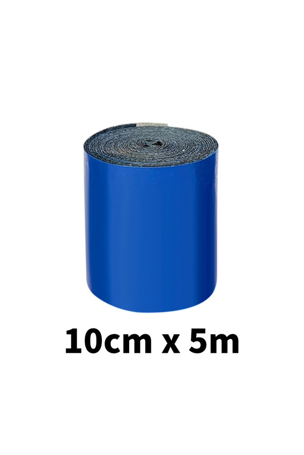 Blue 10cmx5m Self-adhesive Waterproof Roof Leak Repair Tape Viscous Sealing Crack Resistance Heat In