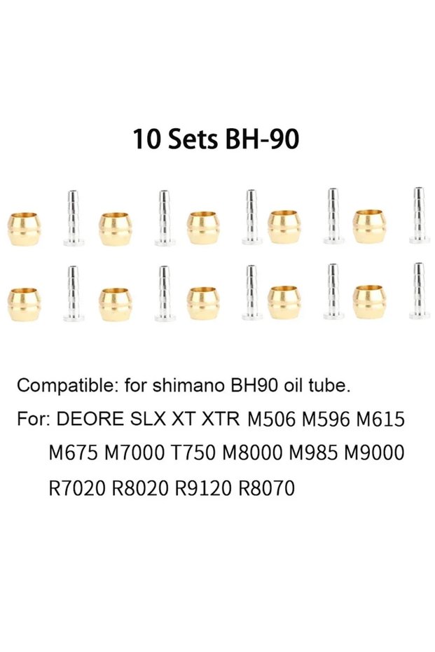 10set BH90 Mountain Bike oil needle 4/10/20set Brake olive head For SHIMANO BH90 BH59 SRAM MAGURA TE