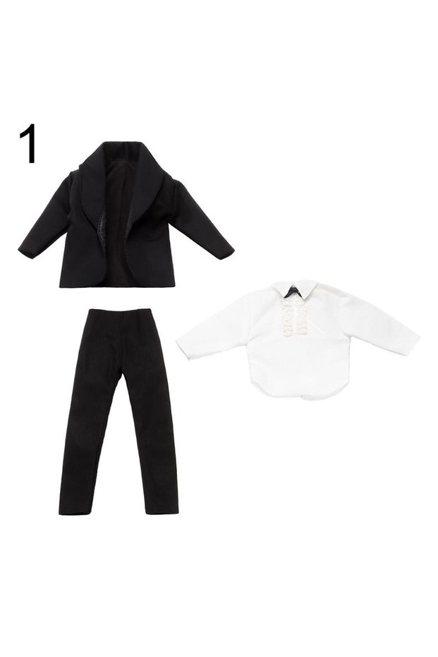 1 1/6 Doll Clothes Male Doll Daily Wear Casual Suit Shirt Pants Wedding Party Suit Man Doll Suit Cl.