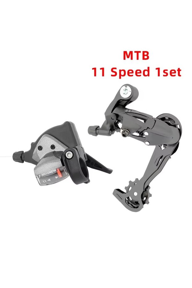 MTB 11Speed 1Set MicroNEW Mountain Bike Shifter and Rear Derailleur 7/8/9/10/11 Speed Bicycle Shifte