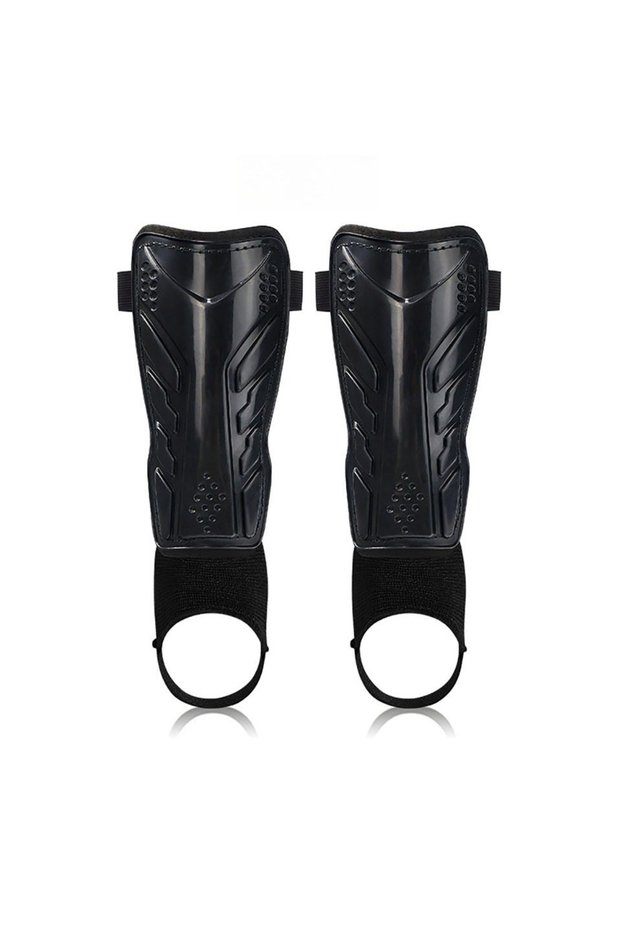 S Type B--Black Loogdeel Football Shin Pads Impact Resistant Leg Equipment Calf Protective Gear Impa