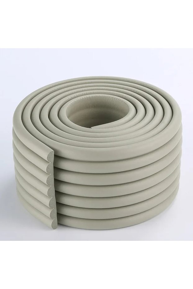 C136-Gray 2M Baby Safety Protection Strip Table Desk Edge Guard Strip Corner Protector Furniture Cor