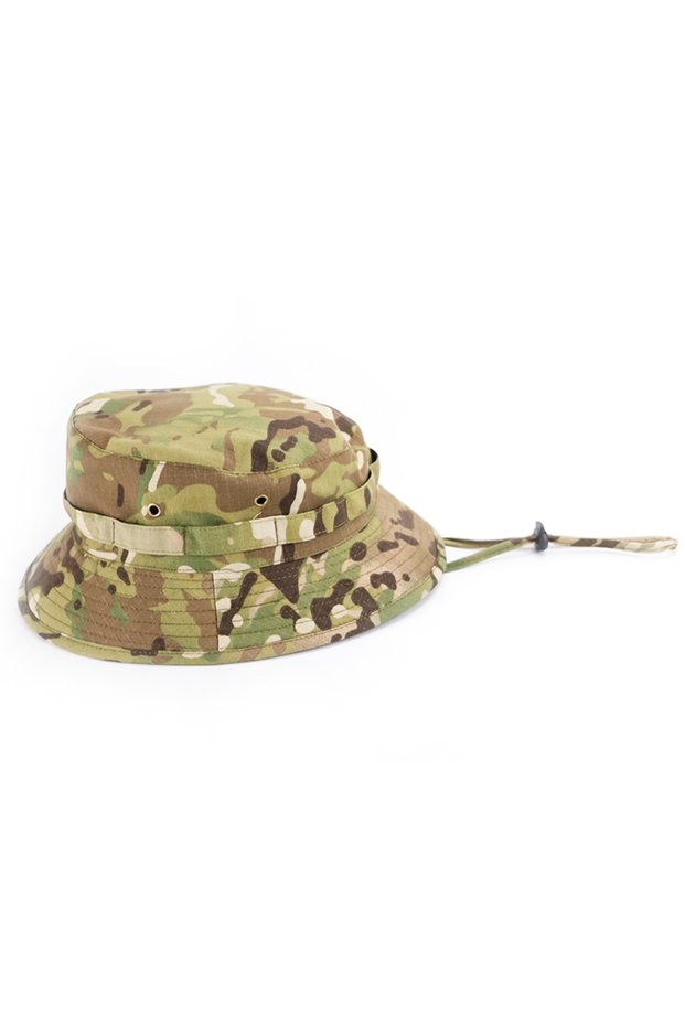 60 CP Men's Panama Hat Bucket Hat Tactical Sunscreen Camouflage Outdoor Travel Climbing Fishing Caps