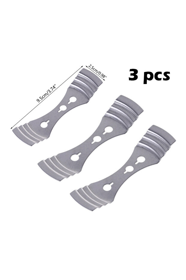 3pcs Holders Multiple Sizes Waxed Cotton Thread Candle Wick 100pcs/set Smokeless Wick & Holder Candl