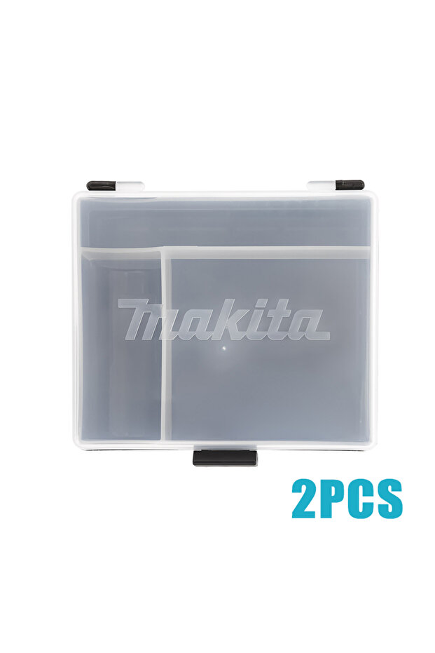 824781-0 2pcs Makita Plastic Box Drill Bit Screw Parts Hardware Tool Box Case Multifunctional Classi