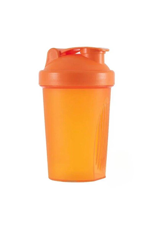 400ml 1pc yellow New 400ML Blender Shaker Bottle with Stainless Ball BPA Free Plastic Protein Shakes