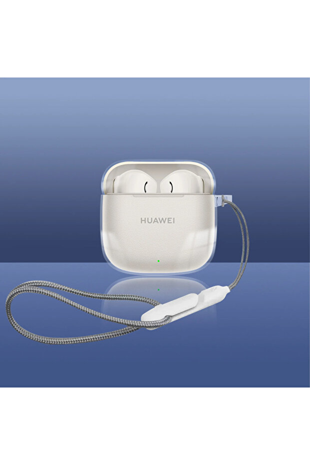 for FreeBuds SE3 case and Lanyard For FreeBuds SE 3 2 Portable TPU Clear Earphone Case Bluetooth He