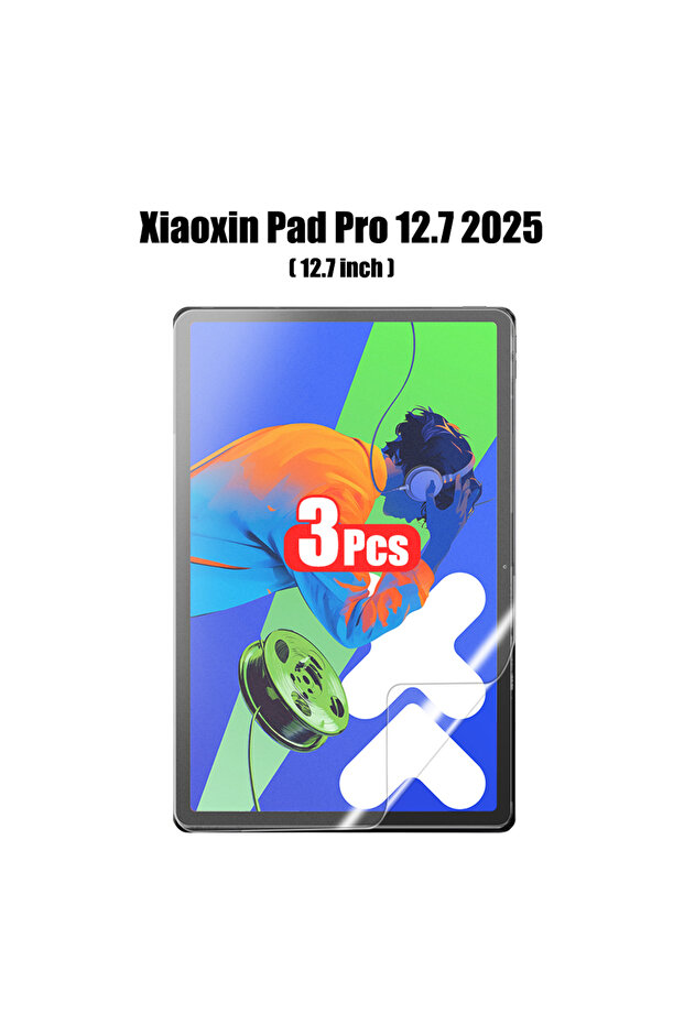 واقي شاشة Xiaoxin Pad Pro 2025 ثلاثي القطع، بملمس ورقي، متوافق مع Xiaoxin Pad 2024 و2022 وXiaoxin Pad Pro