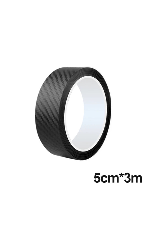 5cmx3m Carbon Fiber Sticker Car Door Sill Protector Film Auto Door Sill Edge Side Mirror Anti Scratc