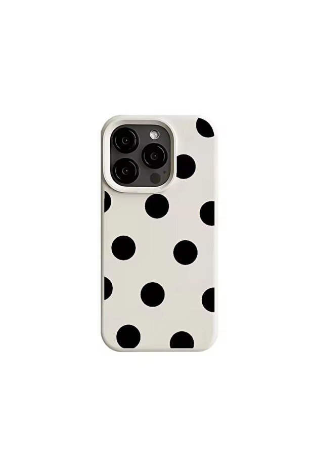 iPhone 16 Pro A1 Minimalism Full Screen Somple Polka Dots Pattern Phone Case For iPhone 17AIR 16 15