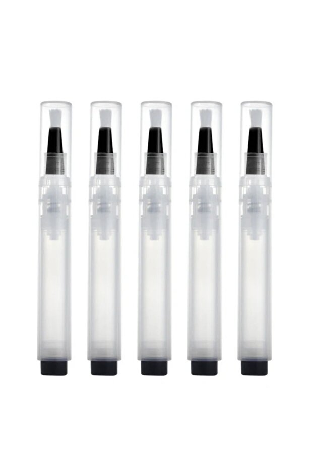 5pcs One Size 1/3/5pcs Fillable -up Paint Pen Brush,Touch-Up Paint Pen Refillable Paint Brush Pens,F