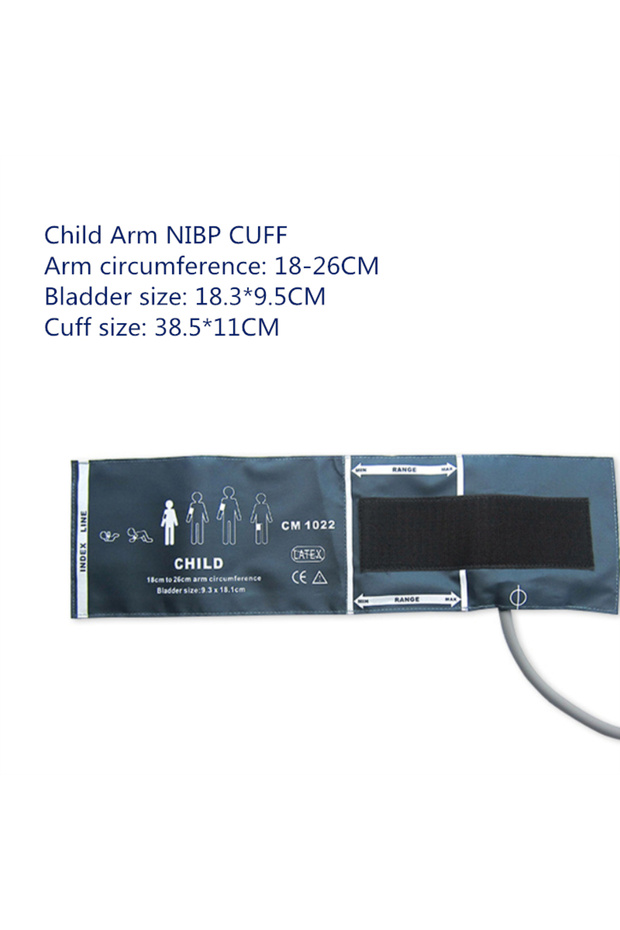 Child NIBP Cuff Medical Adult Blood Pressure Cuff Sleeve Neonatal Infant Child Cuff Belt for Sphygm