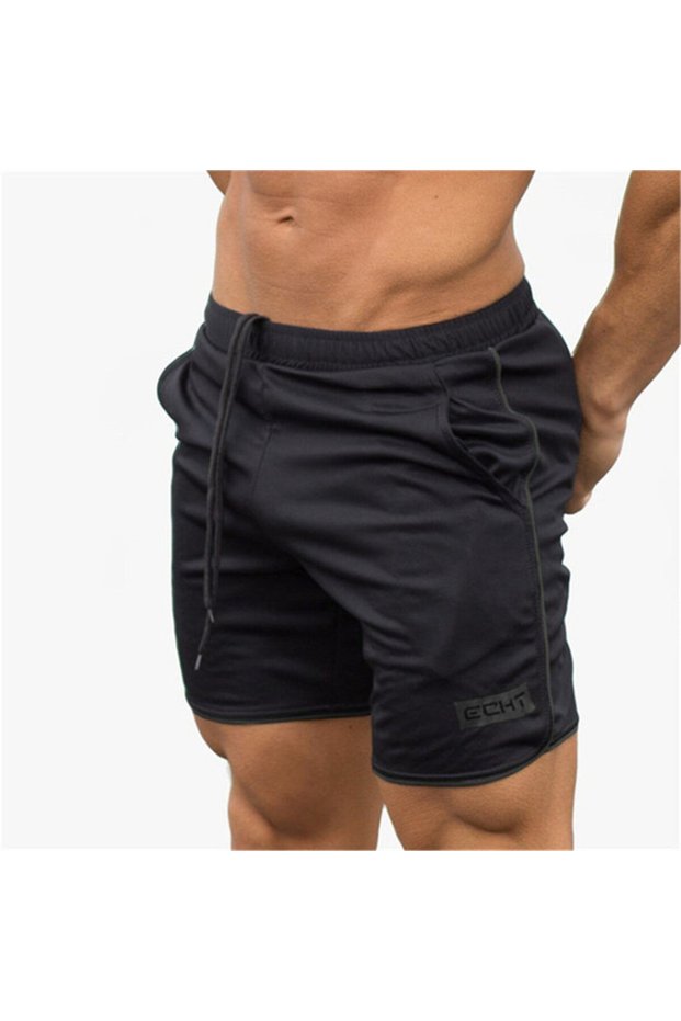M Black 2024 NEW Summer Running Shorts Men Sports Jogging Fitness Shorts Quick Dry Mens Gym Men Shor