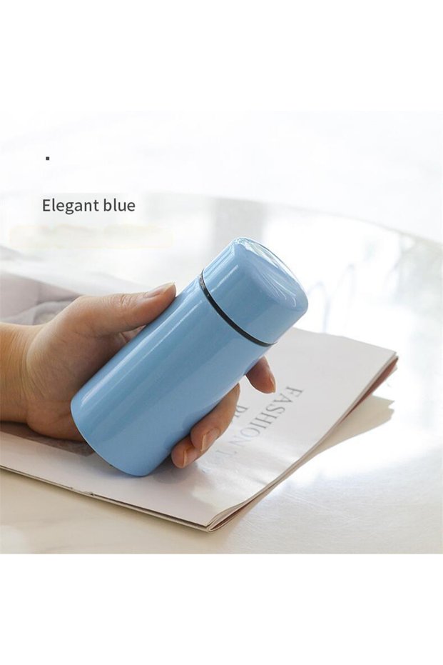 160ml blue 160ml 304 Stainless Steel Insulated Cup Mini Pocket Cup Portable Travel Cup For Outdoor C