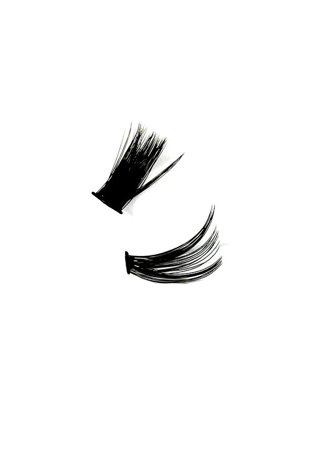 MIX 0.07mm D 10Rows30D Lash Clusters 100D Lash Spikes Eyelash Clusters Volume Individual Lashes DIY