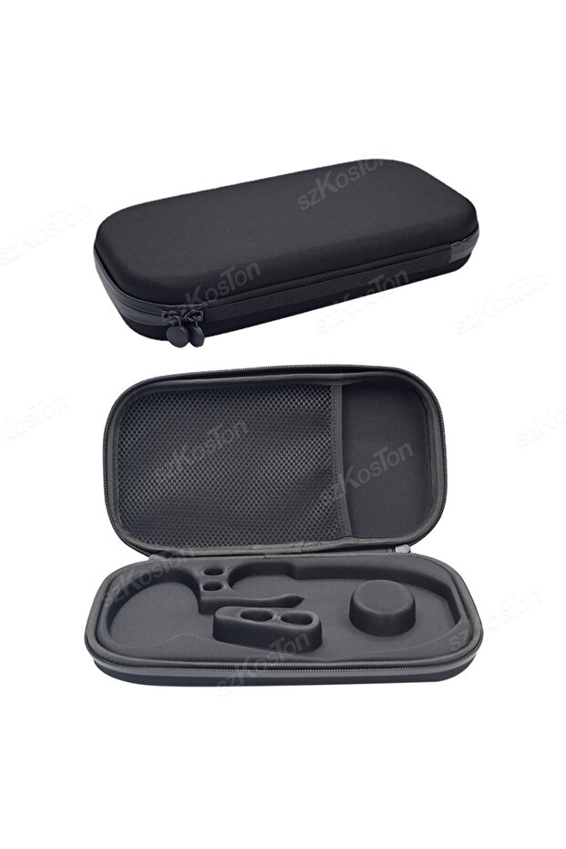 M Black Stethoscope Storage Box EVA Portable Travel Carrying Case Mesh Bag for Littmann Cardiology H