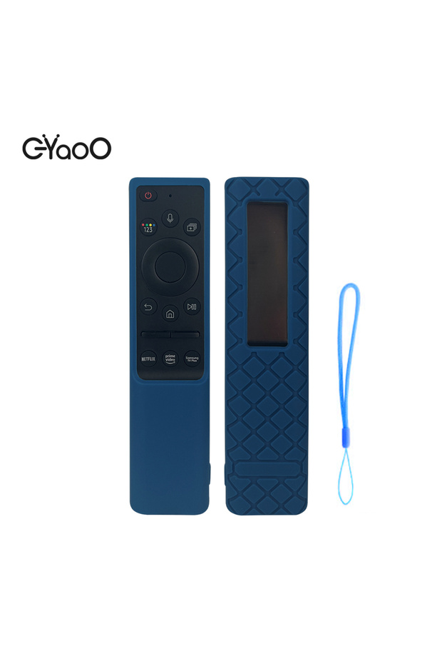 Blue Case No Remote Silicone TV Cover for Samsung Solar TV Remote Control BN59 Series BN59-01357 BN