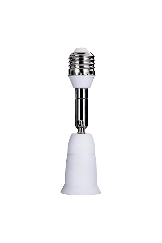 1PC 1-6PCS LED Light Bulb Lamp Holder Flexible Extension Adapter Socket Extend E27 to E27 Adapter Co