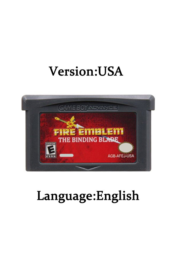 USA-Binding Blade GBA Game Cartridge Fire Emblem Series 32-Bit Video Game Console Card The Sacred St