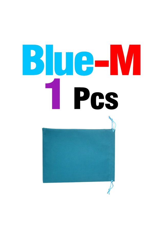 Blue M Fishing Tackle Fishing Gear Accessories Wheel Storage Pouch Bag Fishing Reel Bag Portable Dra