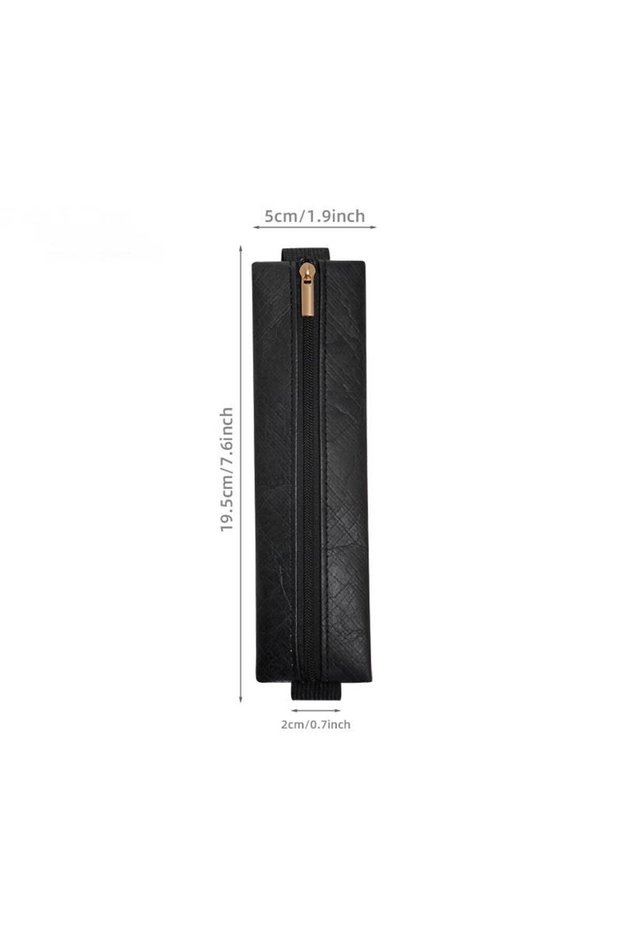 heise 1Pcs Adjustable Elastic Band Pen Holder, DuPont Paper Materials Leather Pen Sleeve Pouch Jour