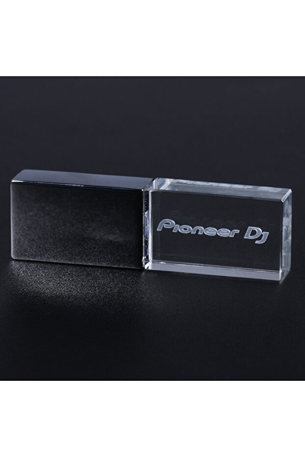 16 GB WHITE JASTER Pioneer DJ Crystal USB Flash Drive 128GB High Speed Memory Stick 64GB Silver Lid