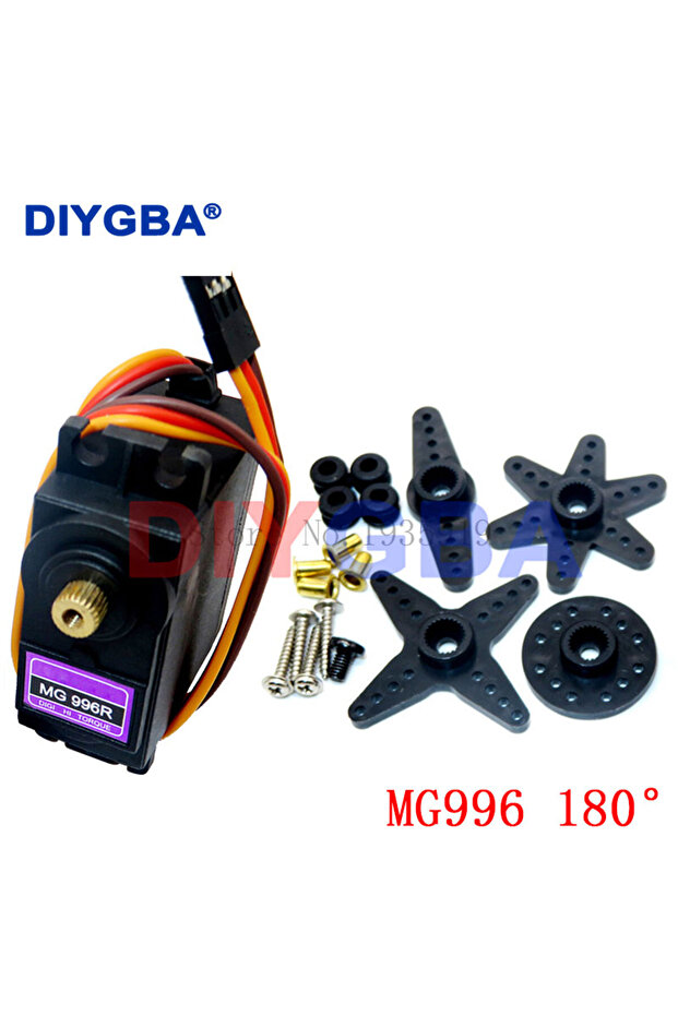 180 Degree Servos Digital MG996R MG996 Servo Gear for Futaba JR Car RC Model Helicopter Boa