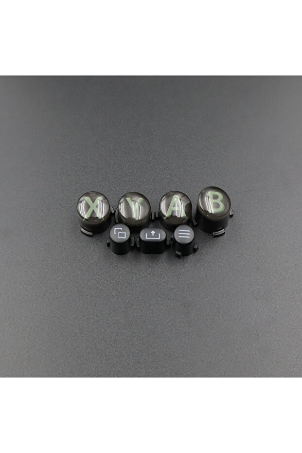 Green Grey 1Set Multi-Color Replacement Button Kit For Xbox Series X/S - 1Set ABXY Controller Access