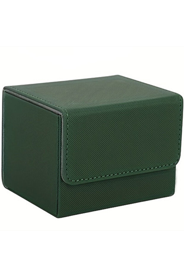 green 100+Trading Card Deck Box Storage Holder Organizer Cards Case for Card Collectible Game Card C