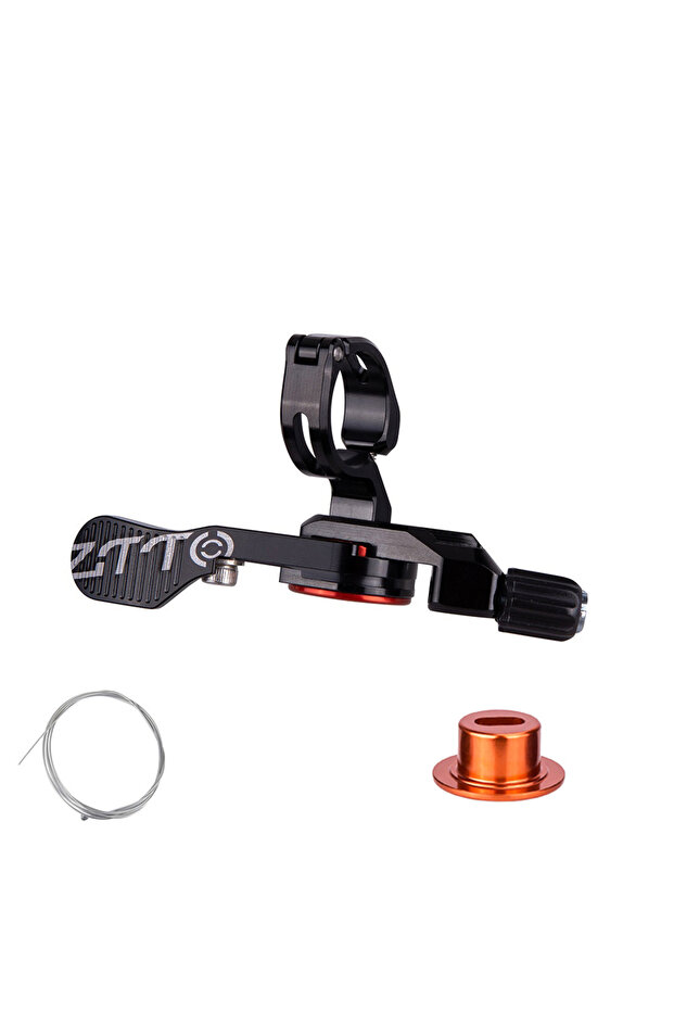 Orange MTB Dropper Seat Post Lever Bicycle Adjustable Seatpost Remote Controller Handle Be
