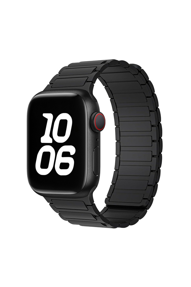 S10-46 45 44 42 49mm 01 black Magnetic Loop For Watch Bands 44mm 40mm 49mm 45mm 41mm 38mm Silicone